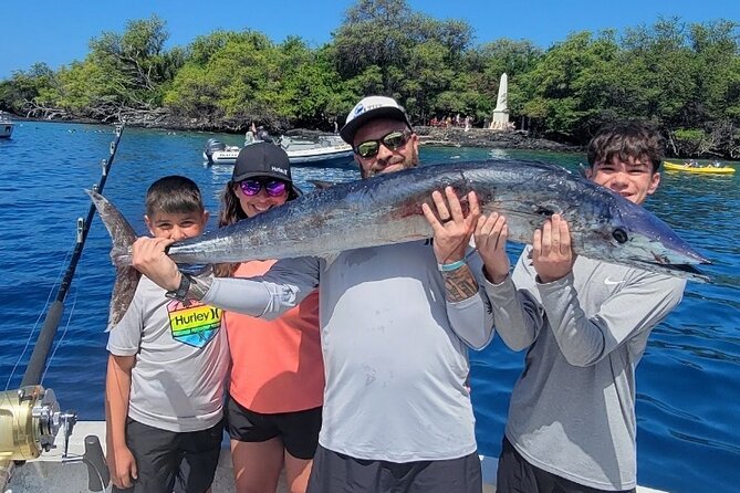 8 hour private fishing charter in kailua kona, hawaii details that make a difference