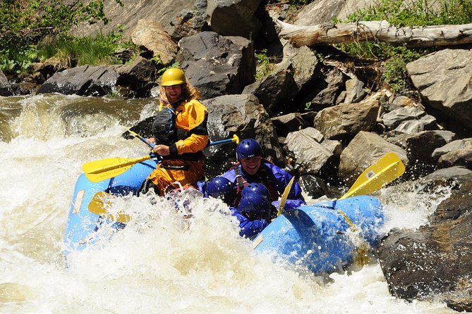 Advanced whitewater rafting in clear creek canyon near denver transportation to clear creek canyon