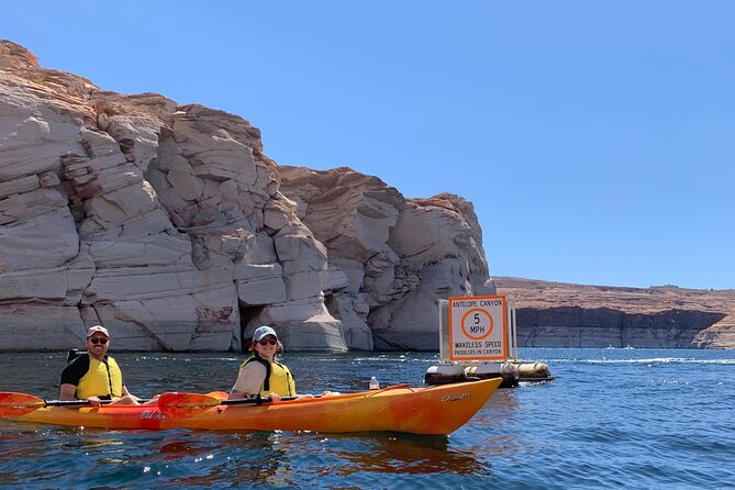 Antelope canyon lake powell guided kayaking and hike tour an in depth look at what this tour offers