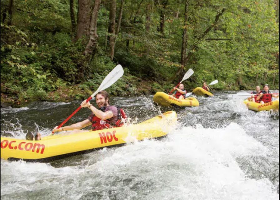 Bryson city: nantahala river rafting guided duck adventure what to expect on your ducky trip