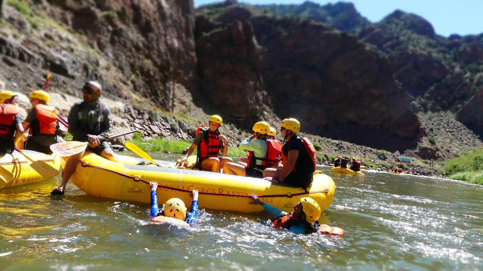 Cañon city: royal gorge half day whitewater rafting highlights of the royal gorge half day rafting trip