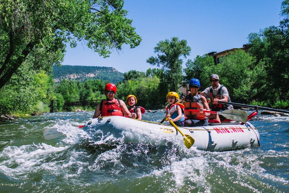 Durango half day rafting trip lower animas river highlights of the durango lower animas river rafting adventure