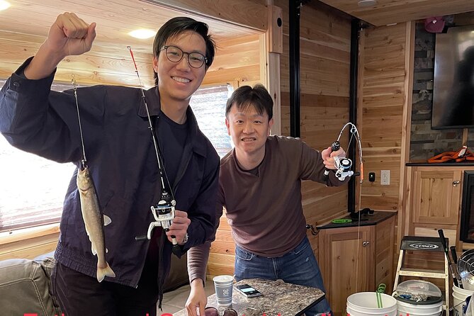 Fairbanks alaska guided luxury ice fishing tours an in depth look at a one of a kind ice fishing tour