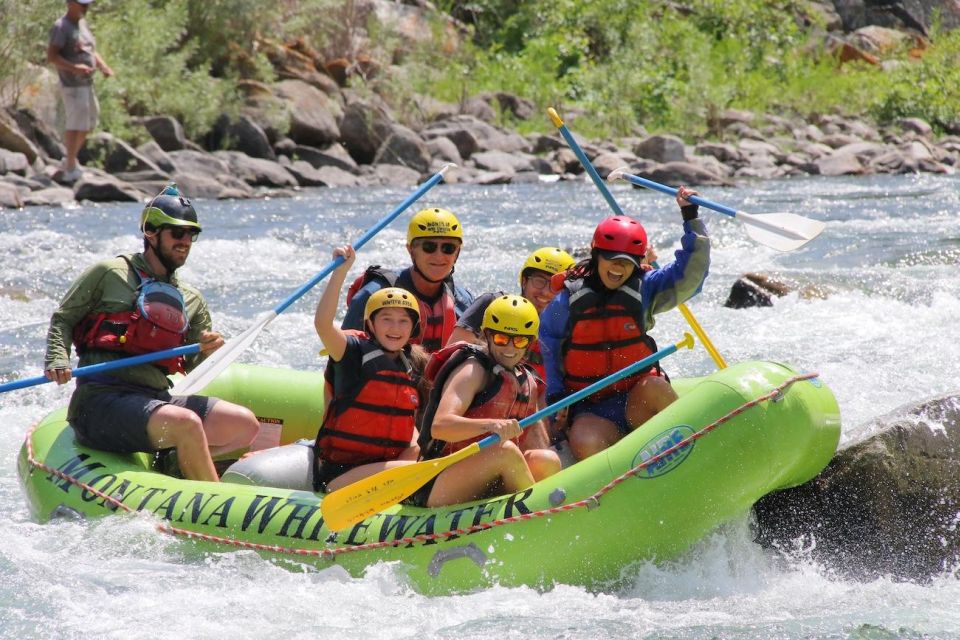 Gallatin gateway: rafting trip on the gallatin river (i iii) highlights of the gallatin river rafting experience