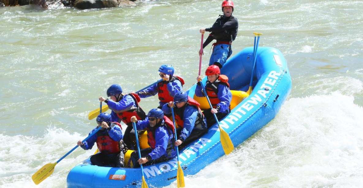 Gardiner: full day raft trip on the yellowstone river+lunch the itinerary: from the park boundary to yankee jim canyon