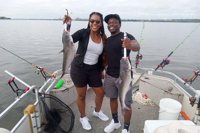 Guided fishing charter in washington, dc highlights