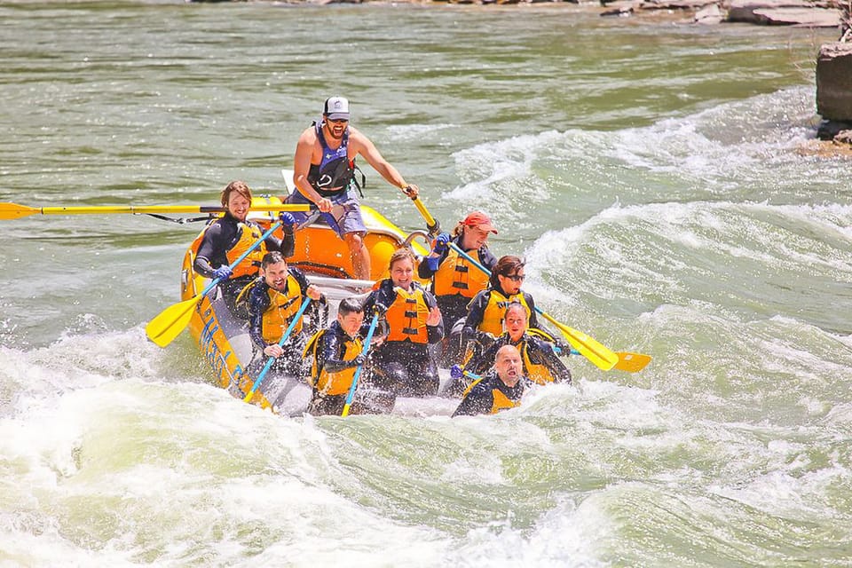 Jackson: 8 mile small boat whitewater rafting trip practicalities & what to know