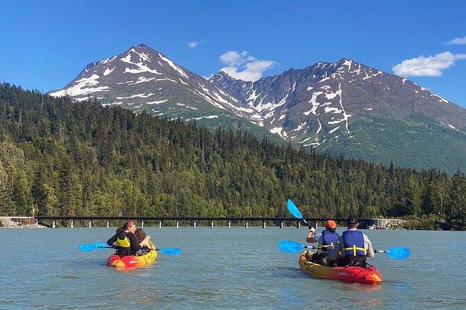 Kayak and hike to deep blue, glacially carved grant lake, alaska highlights