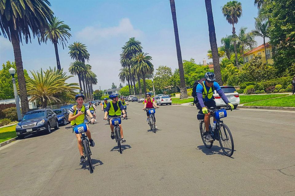 Los angeles: la in a day guided electric bike tour in depth look at the itinerary