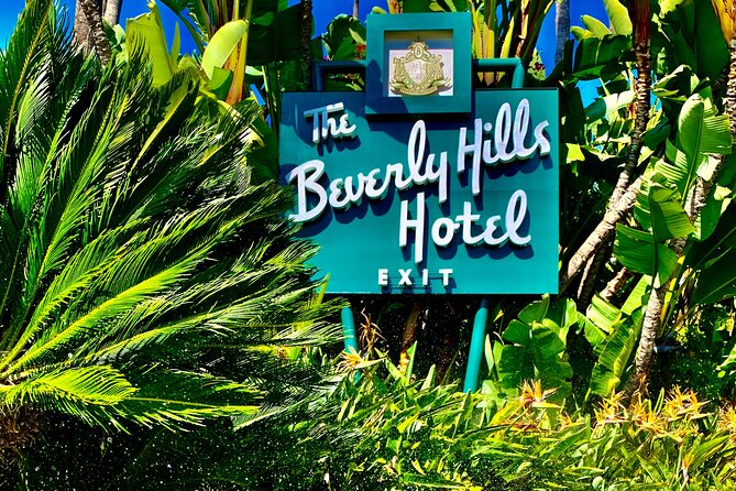 Los angeles: private e bike tour of hollywood and beverly hills setting off: meeting and starting from hollywood’s heart