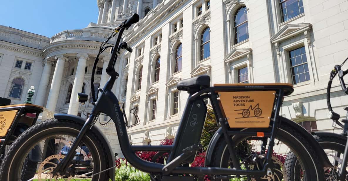 Madison wisconsin: guided downtown ebike tour exploring madison in a new way: the experience