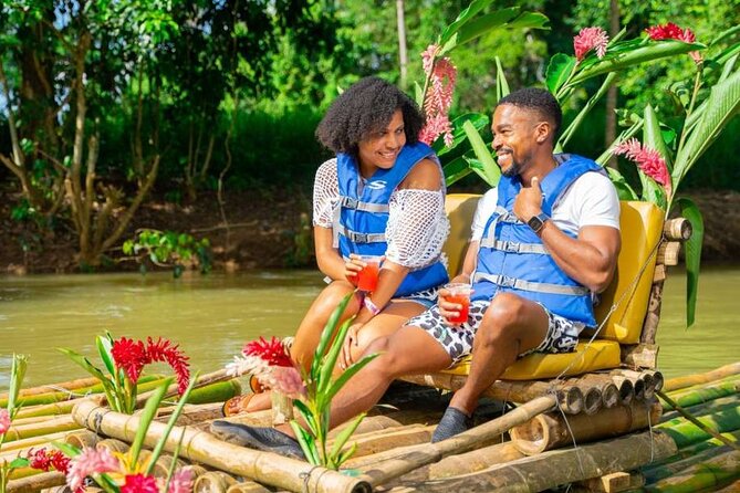 Martha brae rafting and luminous lagoon tour from montego bay starting point: martha brae rafting village