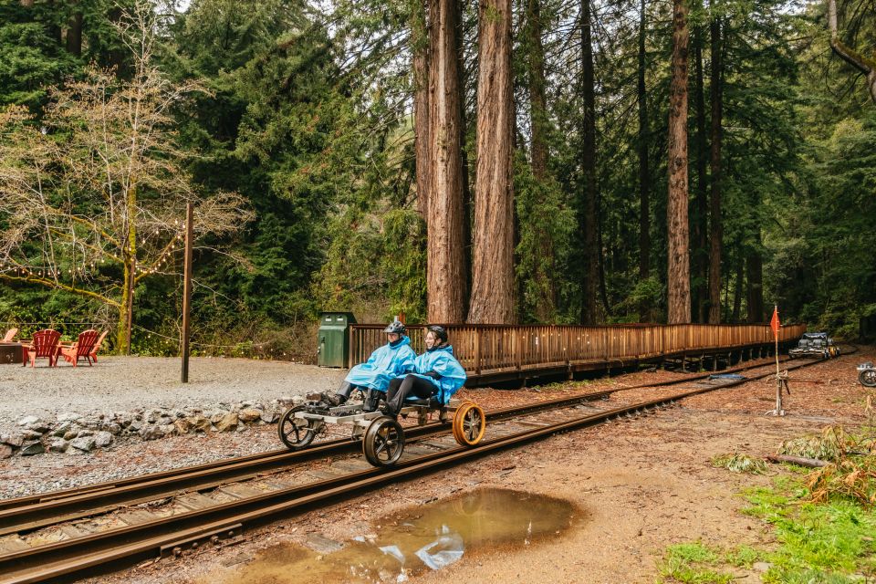 Mendocino County: Pudding Creek Railbikes - Watching the Reviews