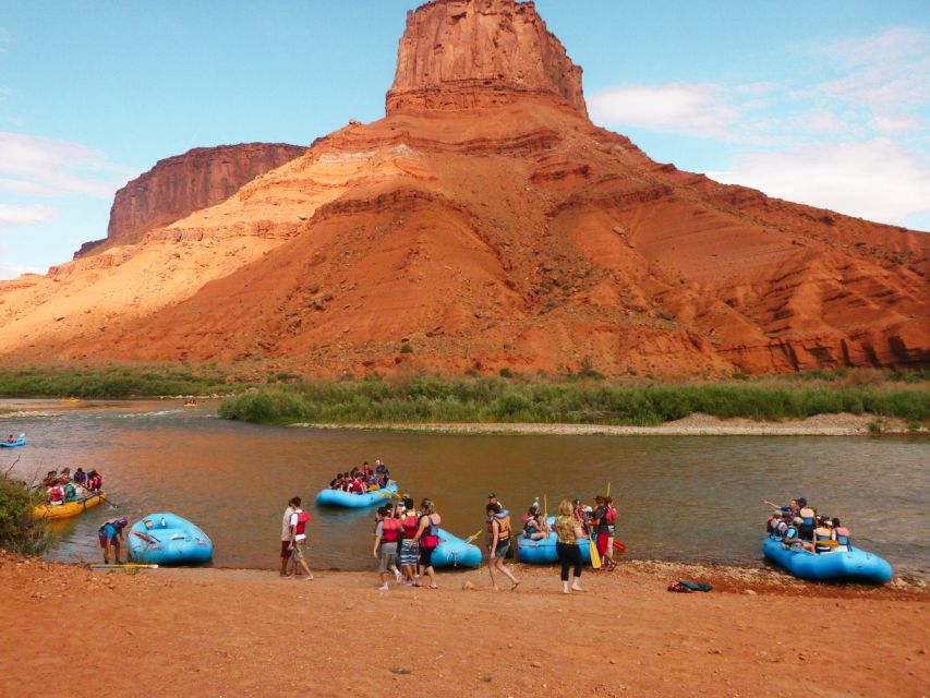 Moab: full day colorado rafting tour highlights of the colorado river adventure