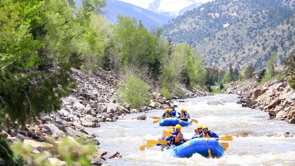 Near denver: clear creek intermediate whitewater rafting a detailed look at the whitewater experience