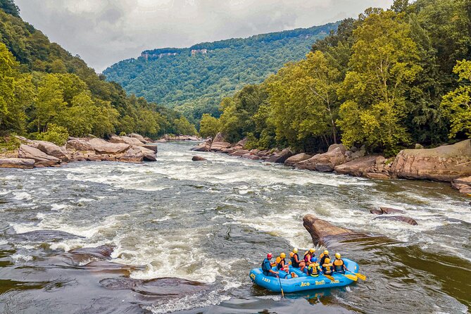 New river gorge whitewater rafting, wv lower new full day the itinerary: what you’ll experience