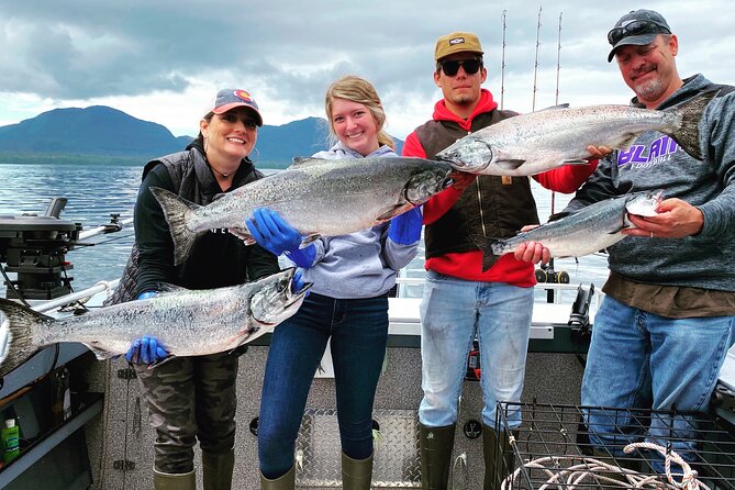 Private Ketchikan Fishing Combo & Whale Watching/ Wildlife 5 HR - The Perfect Itinerary for an Action-Packed Half-Day