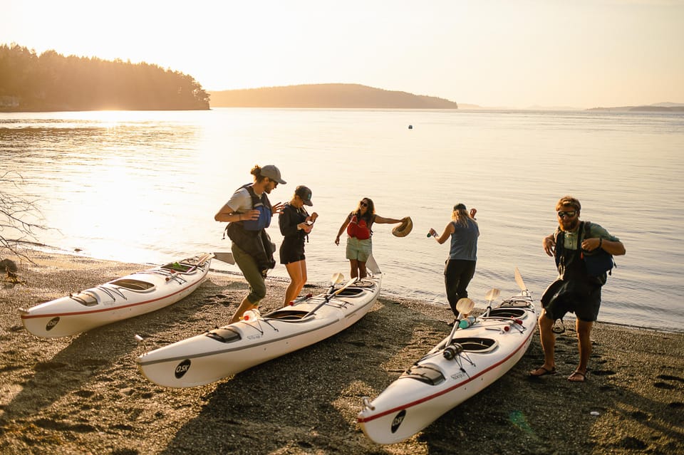 San juan islands: 3 day kayak and camping adventure discovering the itinerary in detail