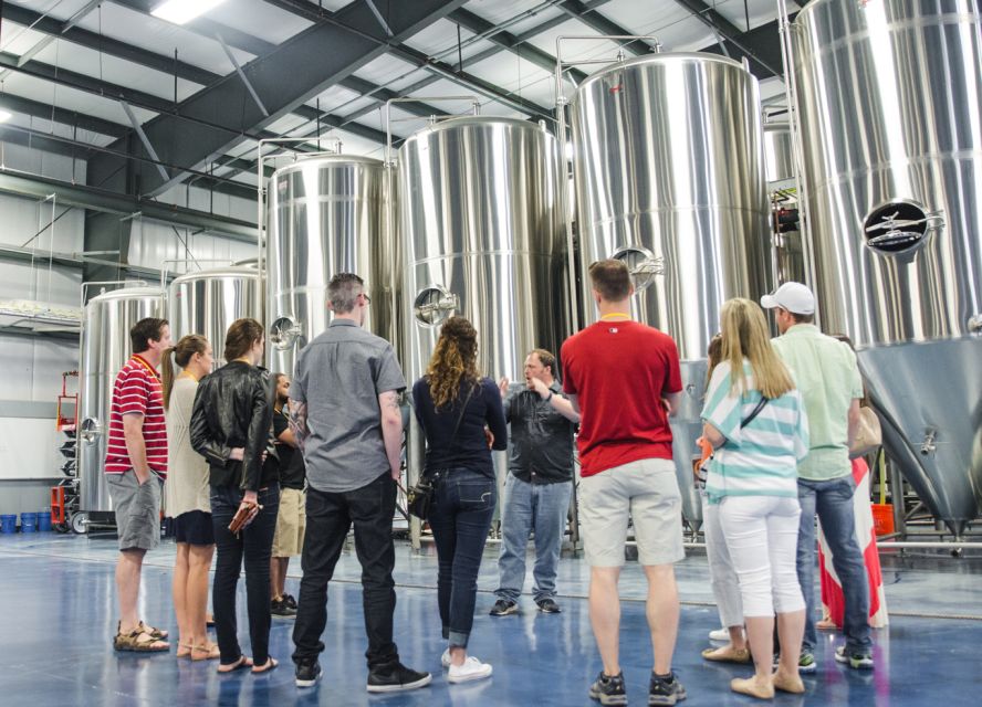 Asheville: Guided Craft Brewery Tour with a Snack - Transportation and Group Size