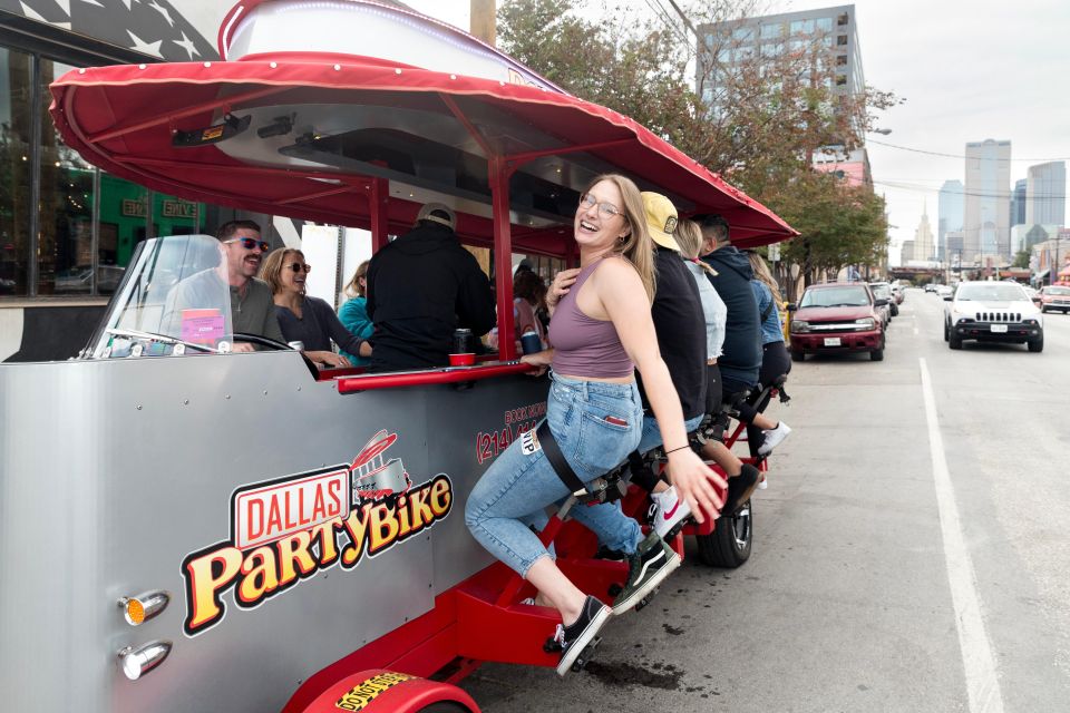 Dallas Party Bike Private Group Rental in Deep Ellum - Itinerary Breakdown: What To Expect