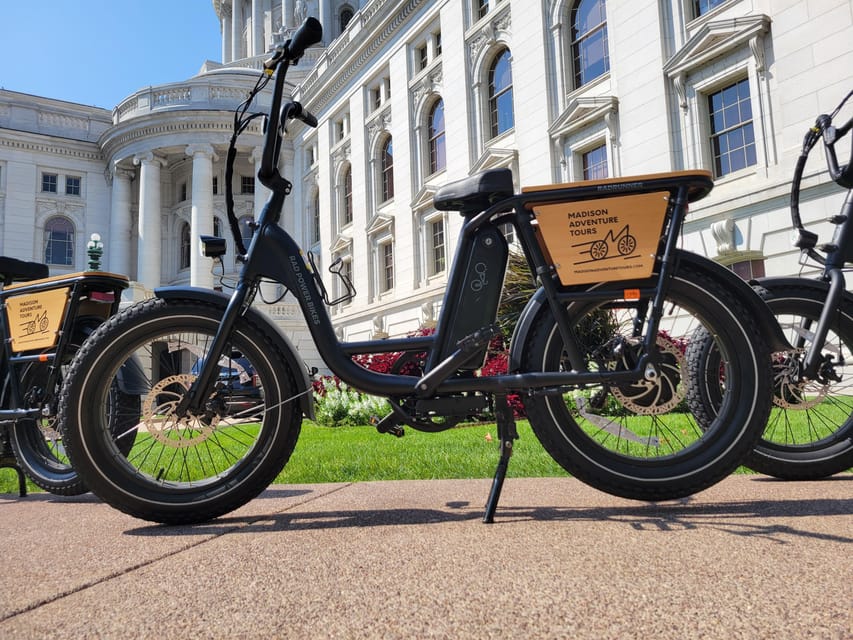 Madison Wisconsin: Guided Downtown eBike Tour - The Itinerary: What Each Stop Brings