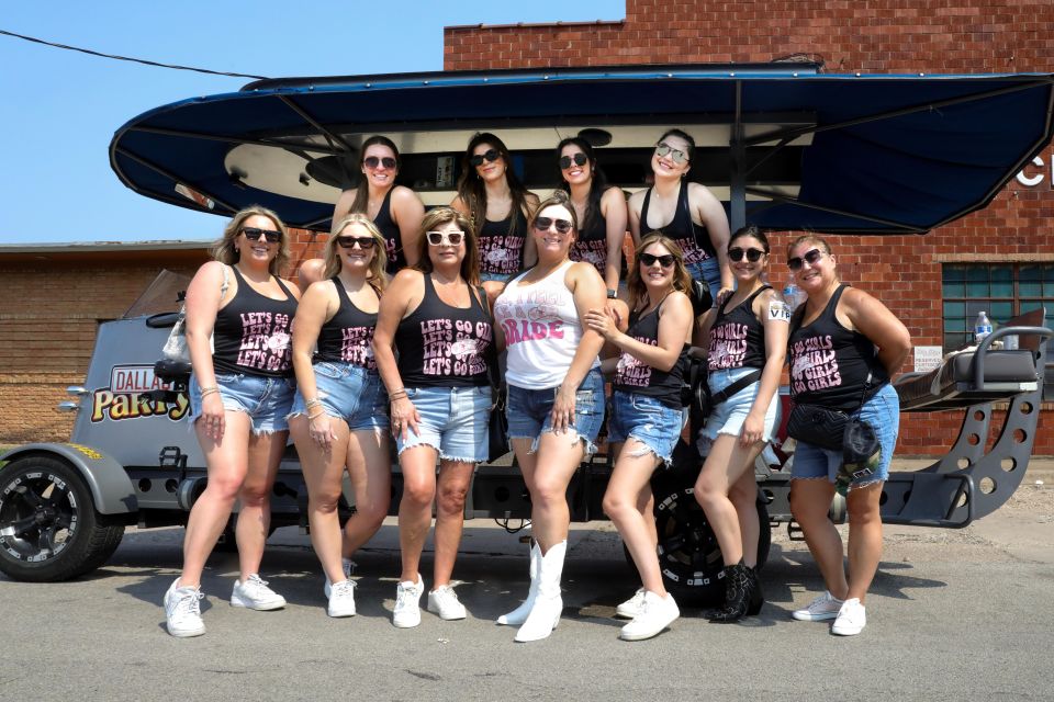 Dallas Party Bike Private Group Rental in Deep Ellum - FAQs