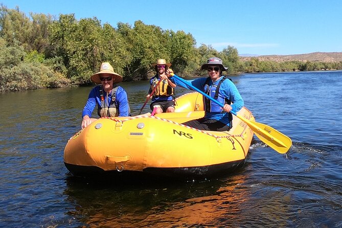 Guided rafting on the lower salt river highlights