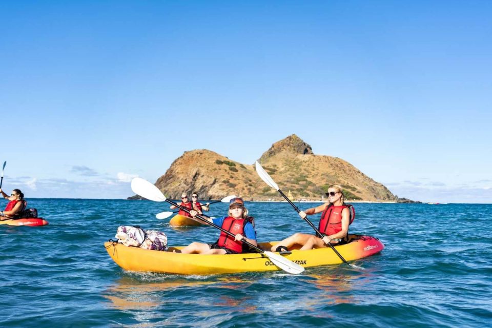 Kailua, Oahu: Guided E-Bike & Kayak Tour to Mokulua Islands - Paddling Back & Kailua Town Views