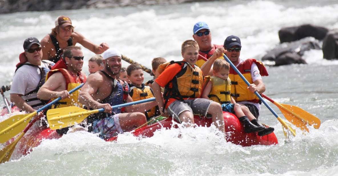 From Gardiner: Yellowstone River Whitewater Rafting & Lunch - The Experience at a Glance