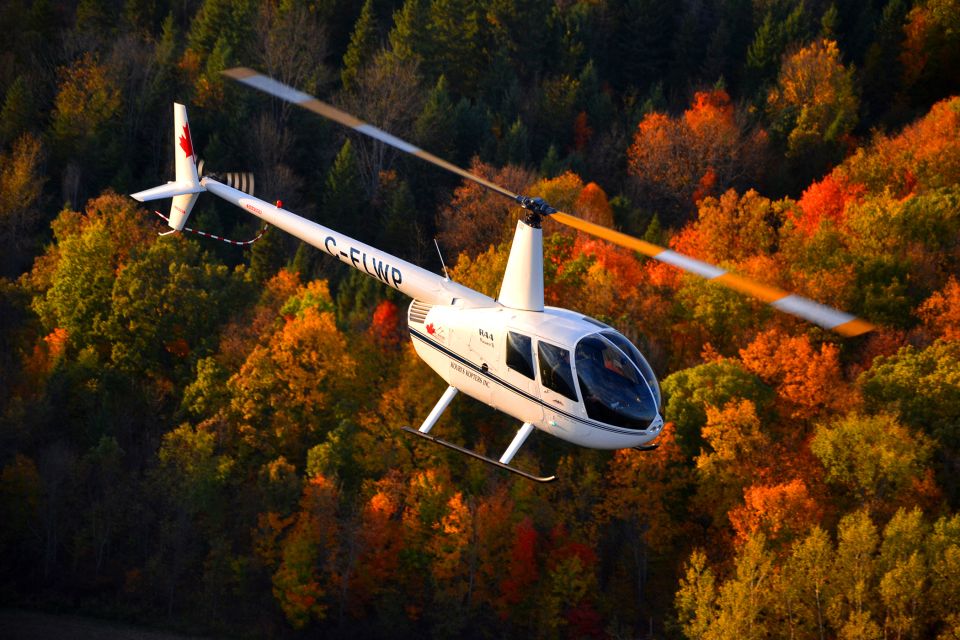 Gananoque: Helicopter Tour with Craft Brewery Stop and Lunch - FAQ (Frequently Asked Questions)