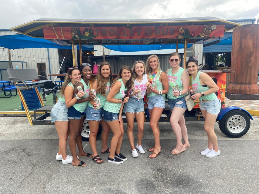 Trolley Pub Party Bike through St. Pete with Bar+Mural Stops - Who Will Enjoy This Ride?
