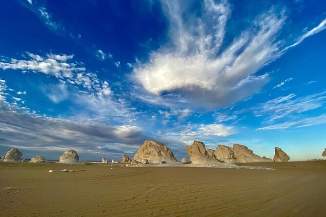 White & Black desert camping tour 2 Days 1 night From Cairo - FAQs