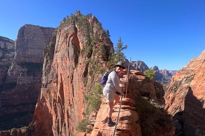 Zion National Park- Angels Landing Guided Hike Permit Included - Weather and When to Book