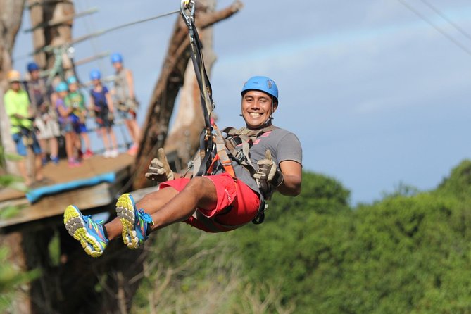 7-Line Maui Zipline on the North Shore - The Suspension Bridge and Obstacles: More Than Just Zipping