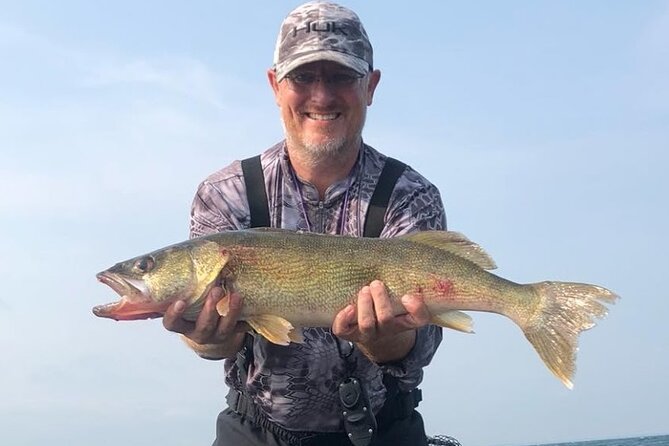 Lake erie walleye fishing charters what the trip entails