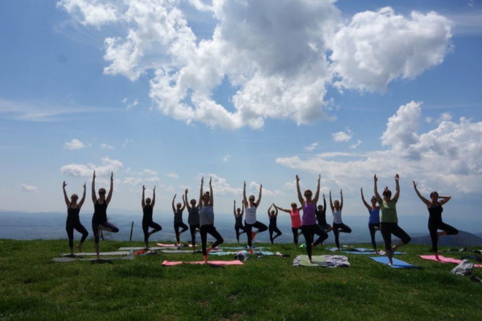 Asheville: yoga on a mountain hike why this tour stands out