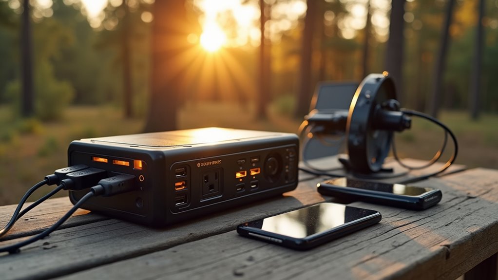 build a campsite power station