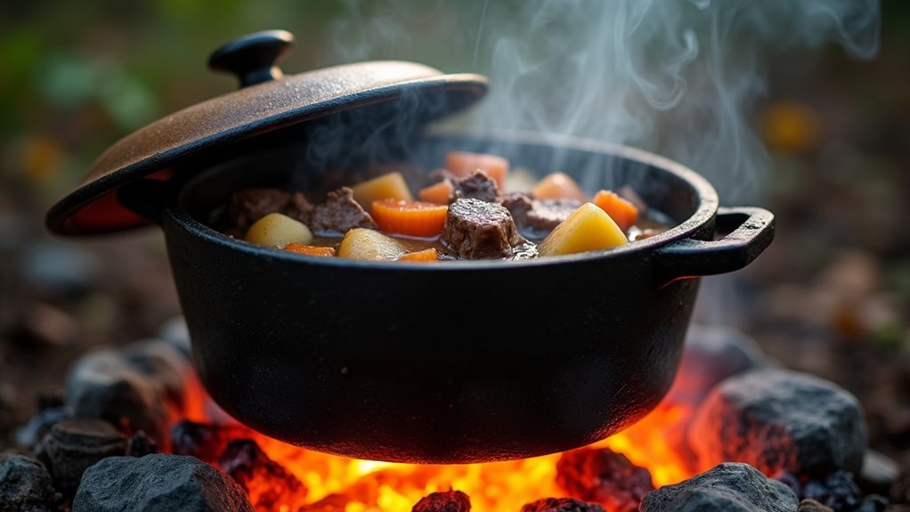 campfire hearty beef stew
