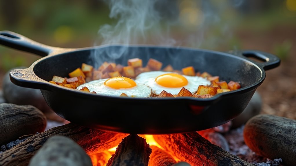 campfire skillet breakfast recipe