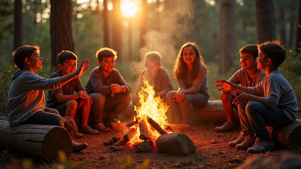 campfire storytelling adventure games