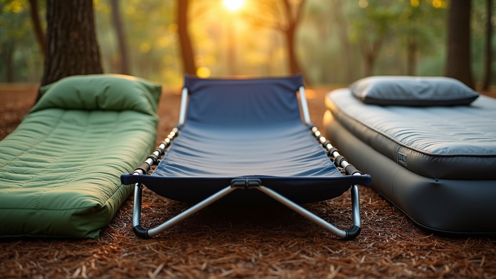 camping bed selection guide