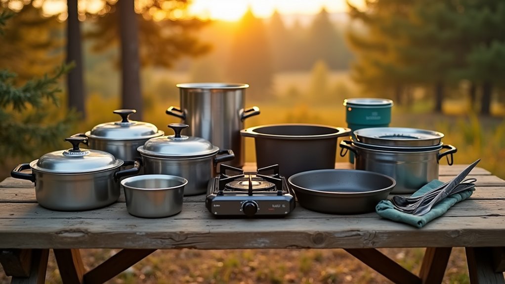 camping cookware quantity tips