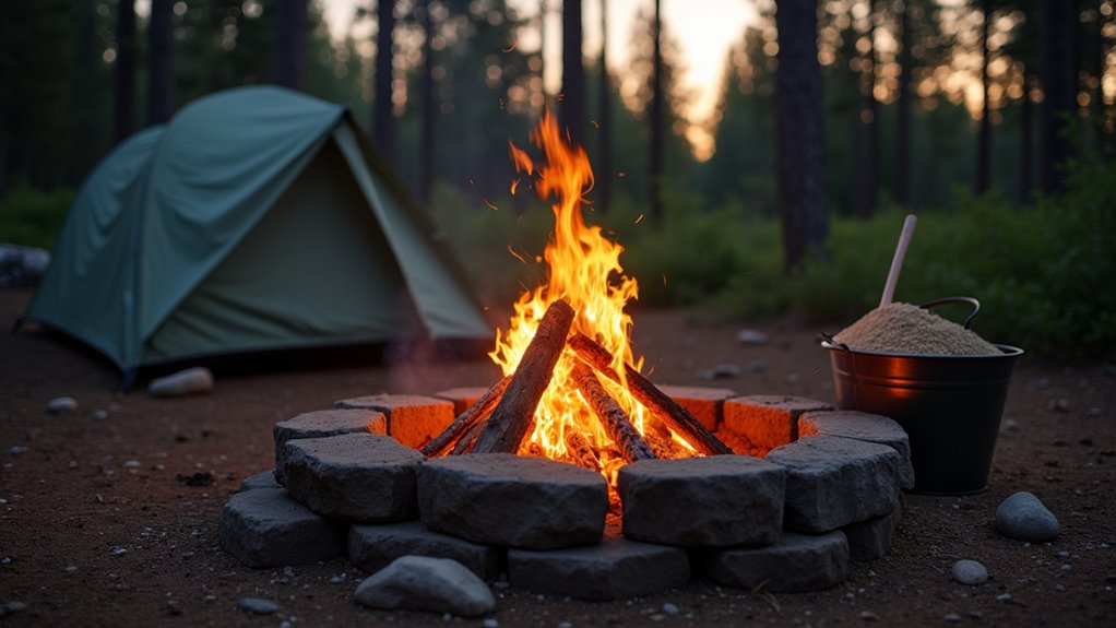 camping fire safety tips