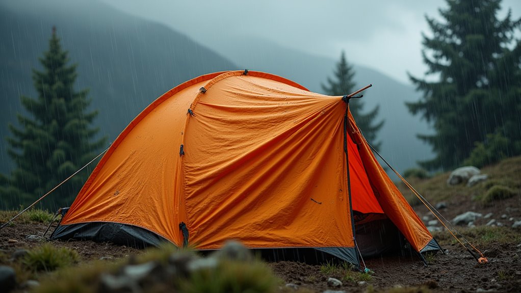 camping shelters resist weather