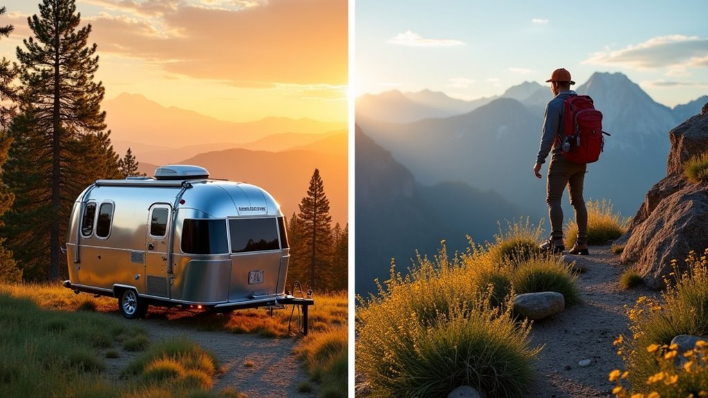 camping travel preferences comparison