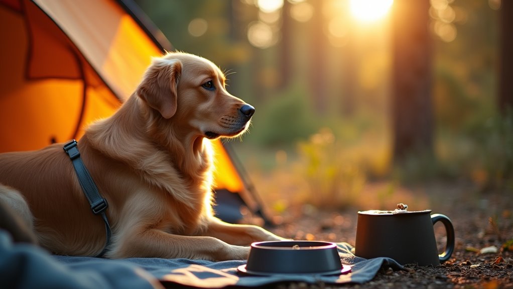 camping with pets manners