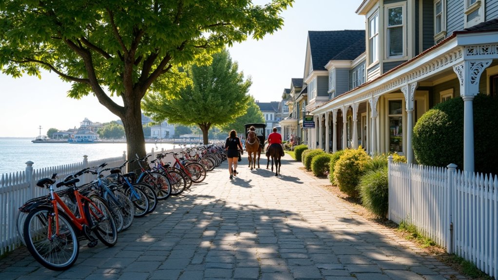 car free cycling paradise island