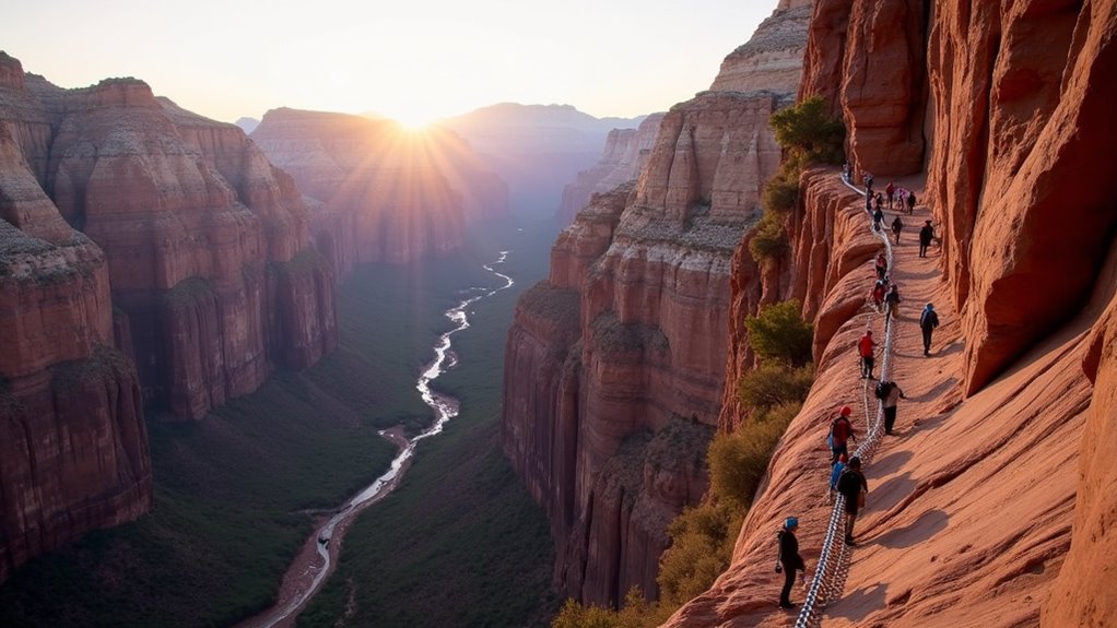 chains aid hiking safety
