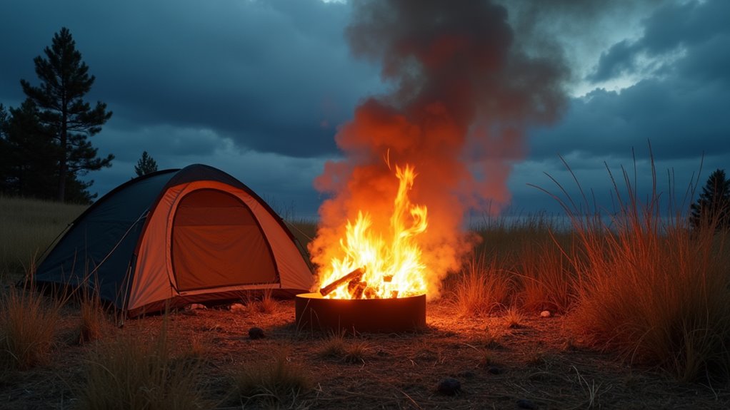 check wind before lighting