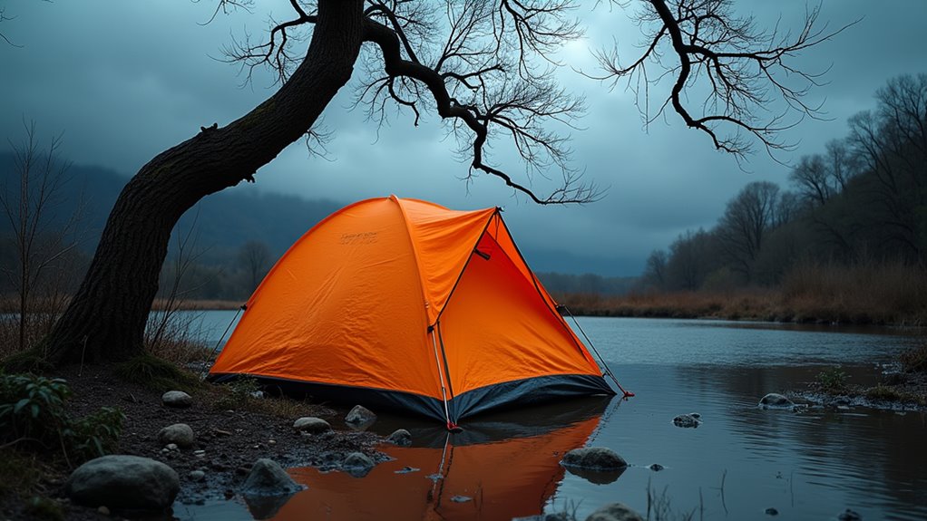 choose campsite carefully